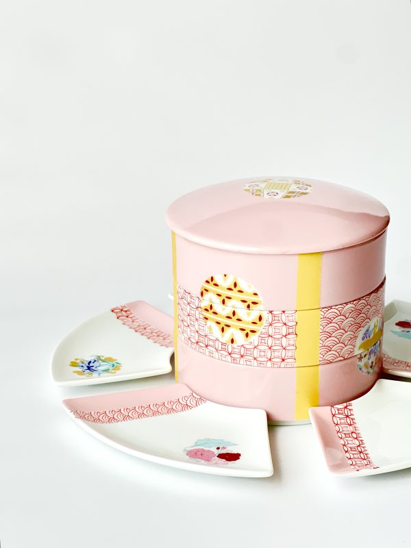 ポーセラーツ　銀座　メルシー銀座　お重　 (3)